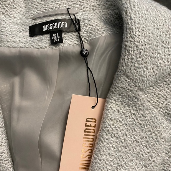 Misguided grey coat - Picture 2 of 3